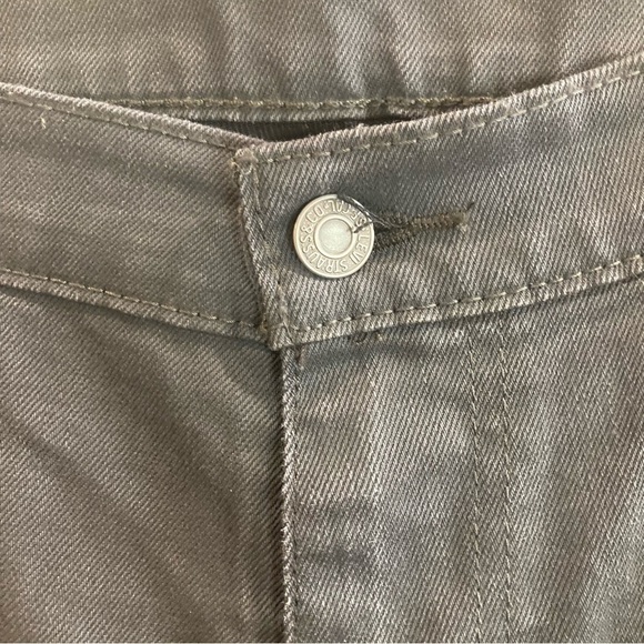 LEVI’S 541 Sz 36 x 32 Athletic Fit 100% Cotton Tapered Leg Jeans Steel Dark Grey - Picture 3 of 16
